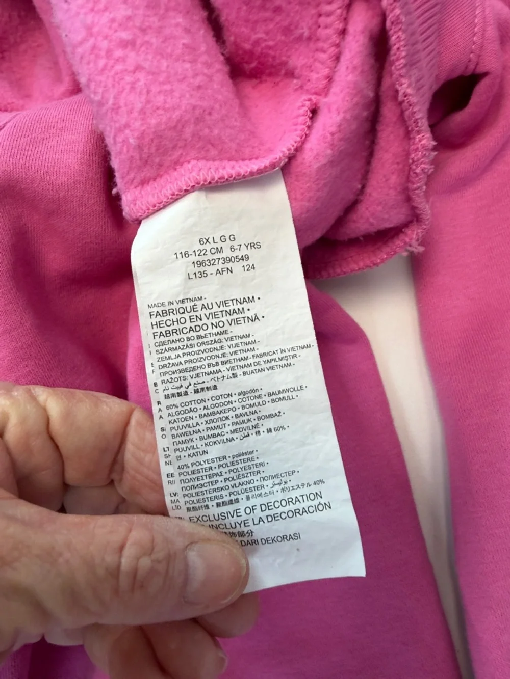 Girls Nike Pink Hoodie and Jogger Set - Picture 6 of 9